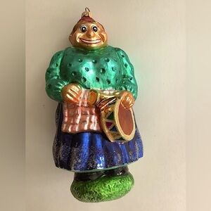 Christopher Radko Ma Glass Music Instruments Christmas Ornament